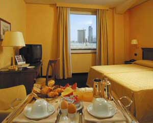 Standard double for single use with city view, king bed, private facilities, and breakfast